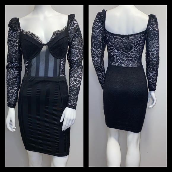 NWOT Pretty Little Things Black Dress - Picture 1 of 1